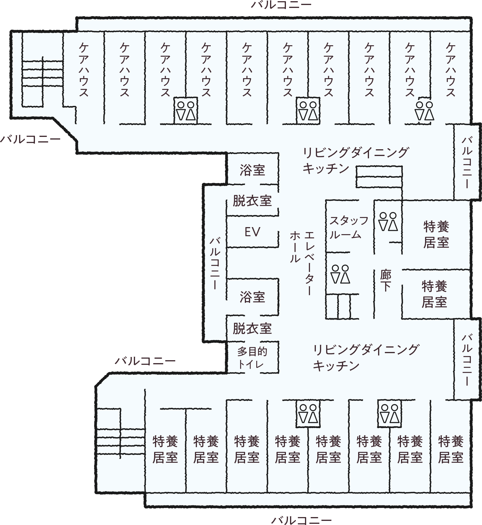 施設図 3F